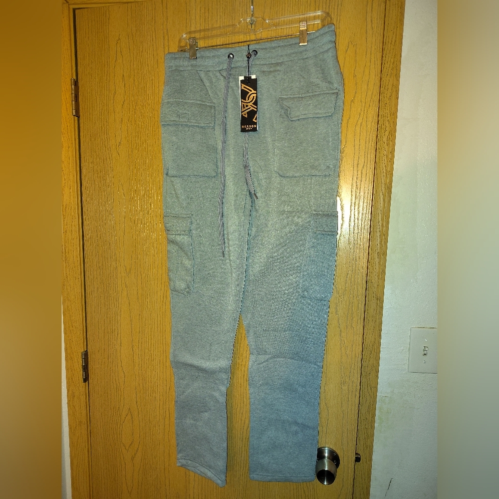 Men's Grey Jogger Pants